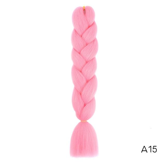 Bulk Hair Ombre expression Braiding Hair Synthetic Extensions Crochet Box Braids Color Hair Jumbo Braids