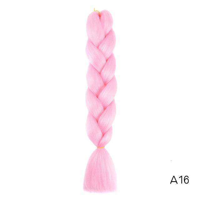 Bulk Hair Ombre expression Braiding Hair Synthetic Extensions Crochet Box Braids Color Hair Jumbo Braids