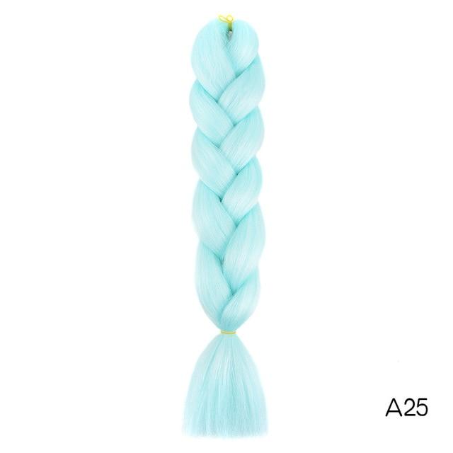 Bulk Hair Ombre expression Braiding Hair Synthetic Extensions Crochet Box Braids Color Hair Jumbo Braids