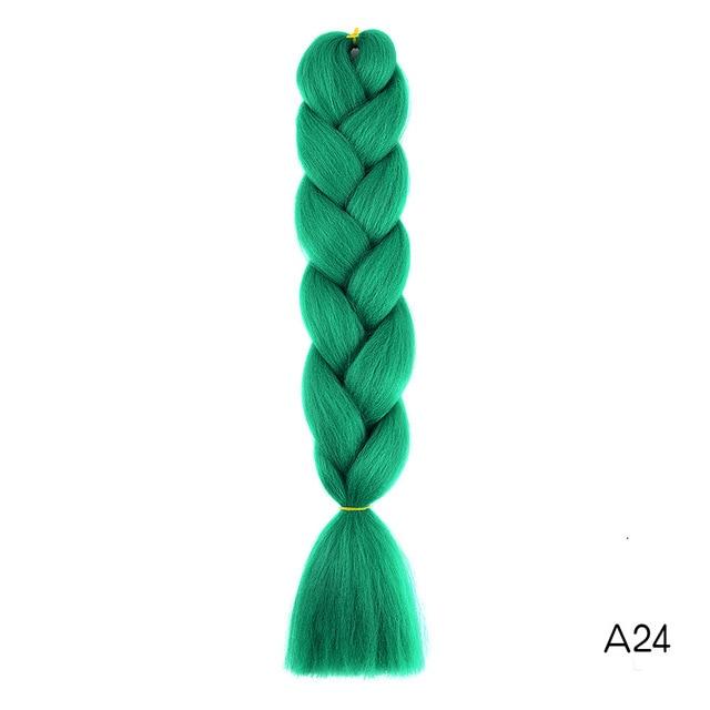 Bulk Hair Ombre expression Braiding Hair Synthetic Extensions Crochet Box Braids Color Hair Jumbo Braids