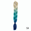 Bulk Hair Ombre expression Braiding Hair Synthetic Extensions Crochet Box Braids Color Hair Jumbo Braids