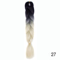 Bulk Hair Ombre expression Braiding Hair Synthetic Extensions Crochet Box Braids Color Hair Jumbo Braids