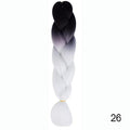 Bulk Hair Ombre expression Braiding Hair Synthetic Extensions Crochet Box Braids Color Hair Jumbo Braids