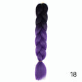 Bulk Hair Ombre expression Braiding Hair Synthetic Extensions Crochet Box Braids Color Hair Jumbo Braids