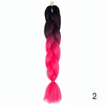 Bulk Hair Ombre expression Braiding Hair Synthetic Extensions Crochet Box Braids Color Hair Jumbo Braids