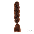 YXCHERISHAIR 24" Synthetic Braiding Hair Extensions Ombre Crochet Braids Yellow Hair Jumbo Braid Box Braids