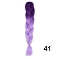 YXCHERISHAIR 24" Synthetic Braiding Hair Extensions Ombre Crochet Braids Yellow Hair Jumbo Braid Box Braids