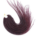 30 Roots/pcs Senegalese Twist Crochet Braid Hair Extensions Synthetic Braiding Hair Faux Locs Dreadlocks Box Braids
