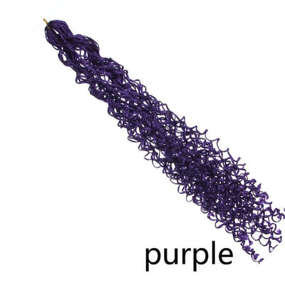 30inch Zizi Braids Crochet Box Braids Twist Synthetic Braiding Hair Extensions 28 roots/Pack Pink Write Purple Bug Gray 613