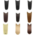 JOY&BEAUTY 22" Invisible Wire No Clips in Hair Extensions 120g High Temperature Fiber Synthetic Hair Secret Fish Line Hairpieces