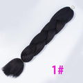 VERVES Braiding Hair 1 piece 24inch Jumbo Braids 100g/piece Synthetic ombre high temperature Fiber Hair Extensions crochet braid