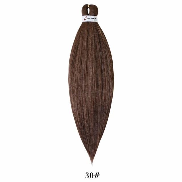 26inch Pre Stretched Ombre Braiding Hair Jumbo Braid Hair Perm Yaki Ez Braid Synthetic Hair Extensions for Crochet Twist