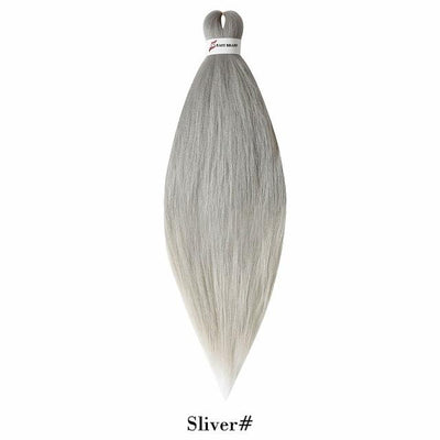 26inch Pre Stretched Ombre Braiding Hair Jumbo Braid Hair Perm Yaki Ez Braid Synthetic Hair Extensions for Crochet Twist