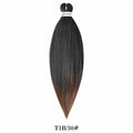 26inch Pre Stretched Ombre Braiding Hair Jumbo Braid Hair Perm Yaki Ez Braid Synthetic Hair Extensions for Crochet Twist