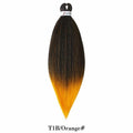 26inch Pre Stretched Ombre Braiding Hair Jumbo Braid Hair Perm Yaki Ez Braid Synthetic Hair Extensions for Crochet Twist