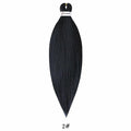 26inch Pre Stretched Ombre Braiding Hair Jumbo Braid Hair Perm Yaki Ez Braid Synthetic Hair Extensions for Crochet Twist