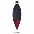 26inch Pre Stretched Ombre Braiding Hair Jumbo Braid Hair Perm Yaki Ez Braid Synthetic Hair Extensions for Crochet Twist