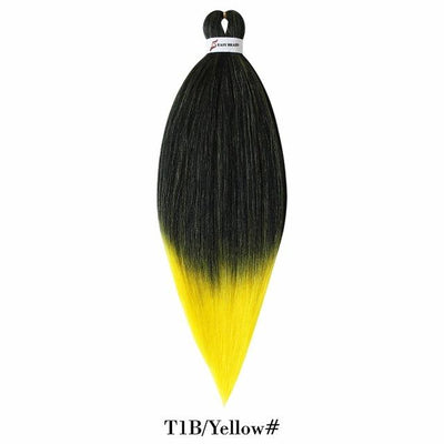 26inch Pre Stretched Ombre Braiding Hair Jumbo Braid Hair Perm Yaki Ez Braid Synthetic Hair Extensions for Crochet Twist