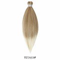 26inch Pre Stretched Ombre Braiding Hair Jumbo Braid Hair Perm Yaki Ez Braid Synthetic Hair Extensions for Crochet Twist
