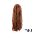 Ombre Marley Braids Synthetic Fiber Hair Extension Afro Curly Hair Crochet Braiding Hair Weave 18strands/pack Toyotress Hair