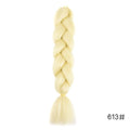 Hair Braid Synthetic Hair Extensions Jumbo False Braid Ombre Braiding Hair Pink Grey Blue Color