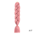 Hair Braid Synthetic Hair Extensions Jumbo False Braid Ombre Braiding Hair Pink Grey Blue Color