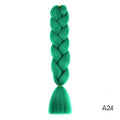 Hair Braid Synthetic Hair Extensions Jumbo False Braid Ombre Braiding Hair Pink Grey Blue Color