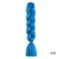 Hair Braid Synthetic Hair Extensions Jumbo False Braid Ombre Braiding Hair Pink Grey Blue Color