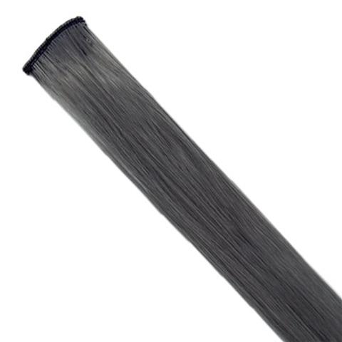 Sallyhair Clip Hair 20inch One Piece Hairpiece Color Synthetic Long Straight Hair Extensions Pink Yellow Blue Purple For Women