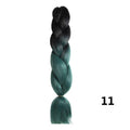 Sambraid 24 Inch Ombre Jumbo Braiding Hair For Jumbo Braids 100g/Pack False Hair Synthetic Crochet Braids Hair Extensions