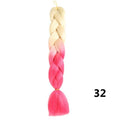 Sambraid 24 Inch Ombre Jumbo Braiding Hair For Jumbo Braids 100g/Pack False Hair Synthetic Crochet Braids Hair Extensions