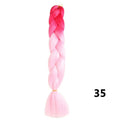 Sambraid 24 Inch Ombre Jumbo Braiding Hair For Jumbo Braids 100g/Pack False Hair Synthetic Crochet Braids Hair Extensions