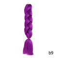 Sambraid 24 Inch Ombre Jumbo Braiding Hair For Jumbo Braids 100g/Pack False Hair Synthetic Crochet Braids Hair Extensions