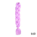 Sambraid 24 Inch Ombre Jumbo Braiding Hair For Jumbo Braids 100g/Pack False Hair Synthetic Crochet Braids Hair Extensions
