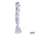 Sambraid 24 Inch Ombre Jumbo Braiding Hair For Jumbo Braids 100g/Pack False Hair Synthetic Crochet Braids Hair Extensions