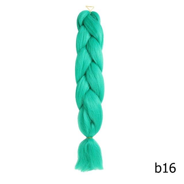 Sambraid 24 Inch Ombre Jumbo Braiding Hair For Jumbo Braids 100g/Pack False Hair Synthetic Crochet Braids Hair Extensions