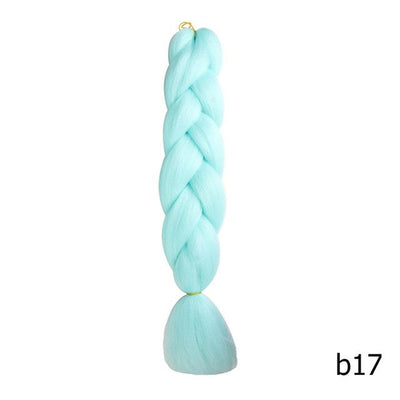 Sambraid 24 Inch Ombre Jumbo Braiding Hair For Jumbo Braids 100g/Pack False Hair Synthetic Crochet Braids Hair Extensions