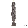 Sambraid 24 Inch Ombre Jumbo Braiding Hair For Jumbo Braids 100g/Pack False Hair Synthetic Crochet Braids Hair Extensions