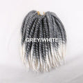 Luxury For Braiding 12" 12strands/pack 4packs/lot  Ombre Brown Crochet Braids Mambo Twist Synthetic Hair Extensions