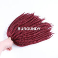 Luxury For Braiding 12" 12strands/pack 4packs/lot  Ombre Brown Crochet Braids Mambo Twist Synthetic Hair Extensions