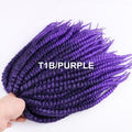 Luxury For Braiding 12" 12strands/pack 4packs/lot  Ombre Brown Crochet Braids Mambo Twist Synthetic Hair Extensions