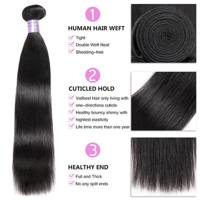 Silk Road Hair Straight Virgin Human Hair Extension - The Best Human Hair Weave and Human Hair Wigs