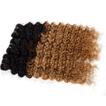 Ombre 1B/27 Brazilian Deep Wave 3 Bundles - The Best Human Hair Weave and Human Hair Wigs