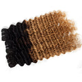 Ombre 1B/27 Brazilian Deep Wave 3 Bundles - The Best Human Hair Weave and Human Hair Wigs