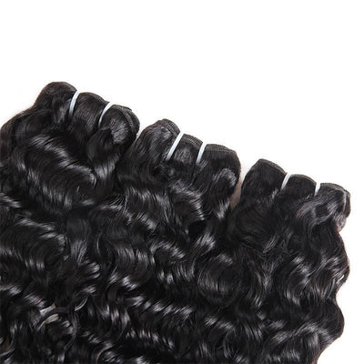 Silk Road Hair 4 Bundles Pack - Water Wave - The Best Human Hair Weave and Human Hair Wigs